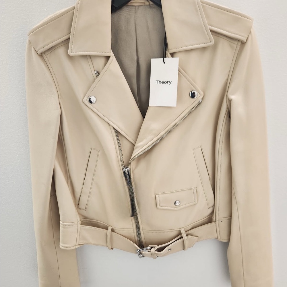 Theory Women's Cream Jacket
